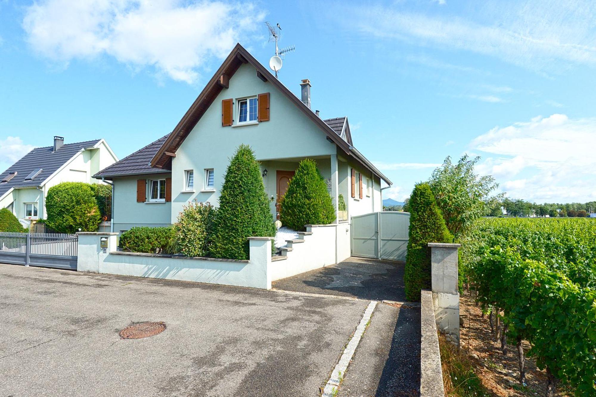 Bed and Breakfast Aux Pieds Des Vignes Ингерсайм Экстерьер фото